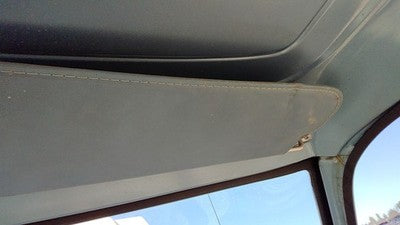 1986 Dodge Ram W150 Passenger Right Sun Visor Oem Blue