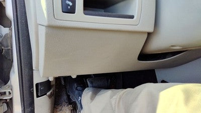 08-10 Grand Cherokee Lower Dash Under Column Knee Bolster Trim Panel Oem Gray D1