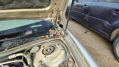 1997-1998 Buick Century Driver Left Hood Hinge Oem Silver 10265736