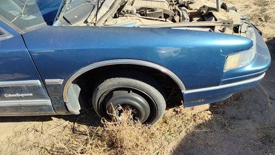1988-1991 Olds Cutlass Cierra Passenger Right Front Fender Oem Blue 12398096
