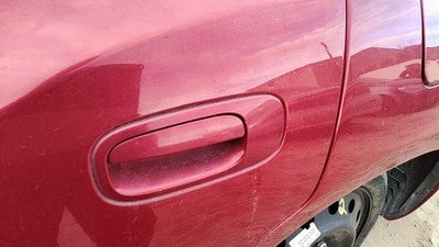 06-10 Dodge Charger Driver Left Rear Outside Door Handle Back Prh Inferno Red