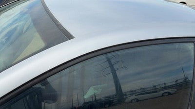 2007 Saturn Ion Driver Left Front Moulding On A Pillar Oem Silver 13U