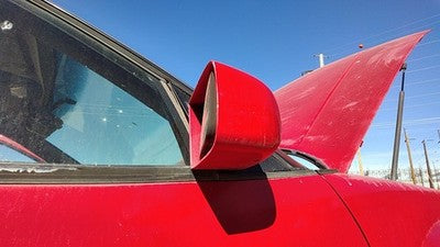 1990-1996 Grand Prix Passenger Right Side Mirror Power Door Mounted Red 2 Door