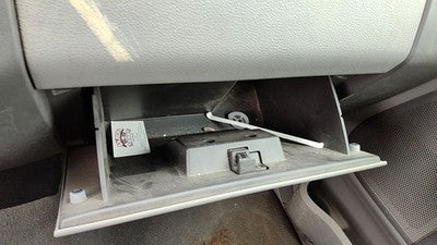 2004-2007 Ford F150 Glove Box Assembly Complete Door With Latch Oem Gray Me