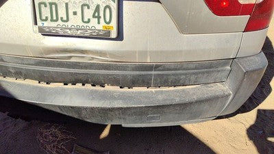 2004-2010 Bmw X3 License Plate Trim Surround Panel Oem Tail Trunk Finish