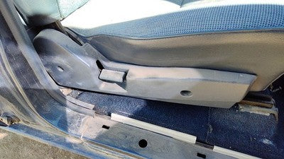 1995 Nissan Pathfinder Passenger Right Side Seat Trim Panel Oem Blue