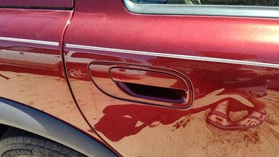 2001-2007 Volvo V70 Xc Passenger Right Rear Outside Door Handle Oem Back Red 445