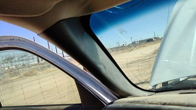 05 Sierra 1500 Hd Driver Left A Pillar Trim Windshield Post Panel Oem Pewter 69D
