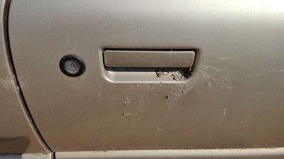 1993 Saturn Sc2 Coupe Passenger Right Front Outside Door Handle Oem Gold