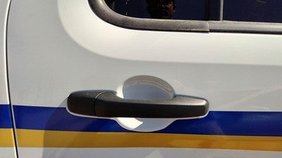 11-19 Explorer Police Interceptor Passenger Right Rear Outside Door Handle Back