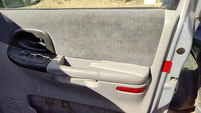 2000 Chevy Venture Passenger Right Front Door Trim Panel With Switches Gray