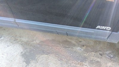 11-15 Kia Sorento Passenger Right Front Moulding From Door Trim Strip Gray H9
