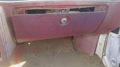 1978 Buick Regal Glove Box Assembly Complete Door With Latch Oem Red