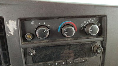 2008-14 Chevy Express Van Temperature Control Module In Dash Heater Ac Head Unit