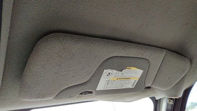 2000-2001 Gmc Sierra 2500 Passenger Right Sun Visor Oem Graphite 12D 15069546