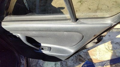 2002 Infiniti G20 Passenger Right Rear Door Trim Panel With Switches Back Black