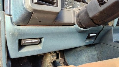 1990-1995 Gmc Safari Lower Dash Under Column Knee Bolster Trim Panel Oem Blue