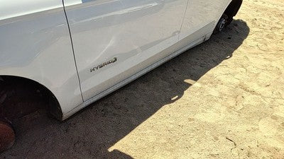 13-20 Fusion Driver Left Lower Rocker Panel Moulding Side Skirt Oem White Yz