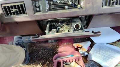 1985-1996 Olds Ciera Ash Tray Assembly Oem Slide Out Dash Red 10267452