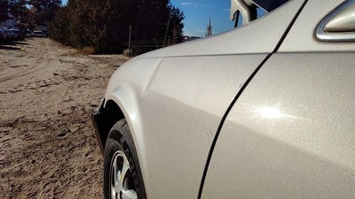 1997-2001 Toyota Camry Driver Left Front Fender Gold Oem 53812Aa020