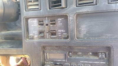 1986 Chevy Corvette C4 Dash Controls Panel Oem Buttons Switches Display Center