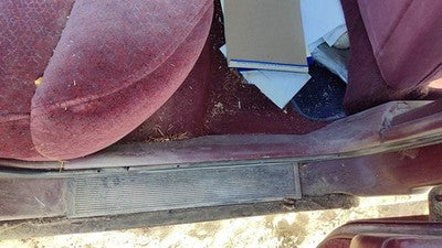 1998 Buick Lesabre Passenger Right Lower Kick Trim Panel Oem Red