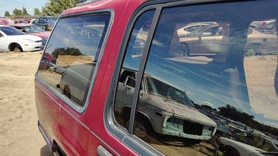 91-97 Ford Explorer Passenger Right Rear Vent Window Back Door Glass With Frame