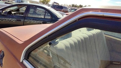 1985 Pontiac Sunbird Passenger Right Chrome Drip Rail Oem 2 Door