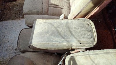 1984 Jeep Grand Wagoneer Center Arm Rest Jump Seat Oem Brown
