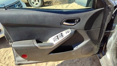 05-10 G6 Driver Left Front Door Trim Panel With Master Switch Sedan Black 19B