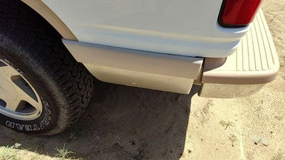 1993 Ford Explorer Driver Left Rear Moulding On Quarter Panel Oem White