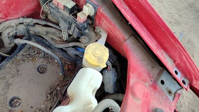 1995 Ford Aspire Windshield Washer Fluid Reservoir With Pump Oem Wiper Tank