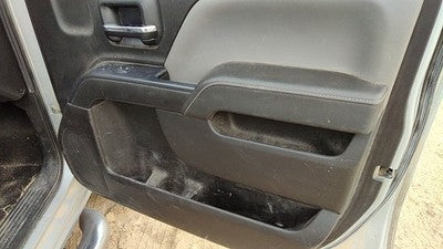 14-19 1500 Passenger Right Front Door Trim Panel With Switches H2r Gray