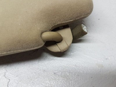 1999 Lexus Rx300 Passenger Side Sun Visor Assembly Mirror Tan Right Windshield