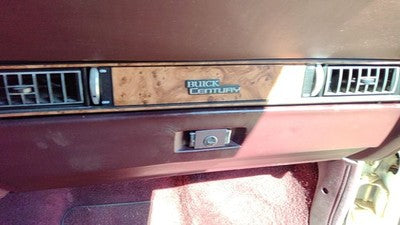 1982-1996 Buick Century Passenger Right Dash Woodgrain Trim With Hater Ac Vents