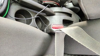 2006-2011 Chevy Hhr Driver Left Front Seat Belt Buckle Receiver Oem Black 19B