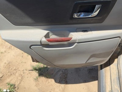 04-06 Cadillac Srx Driver Left Rear Door Trim Panel With Switches Back Gray 132