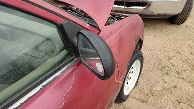 1997-2002 Ford Escort Passenger Right Manual Side Mirror Door Mounted Oem