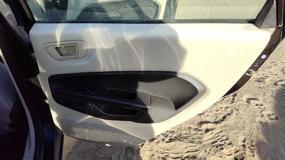 11-13 Fiesta Passenger Right Rear Door Trim Panel With Switches Back Black Dl