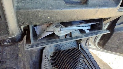 2013-2018 Dodge Ram 4500 Glove Box Assembly Complete Door With Latch Oem Gray X8