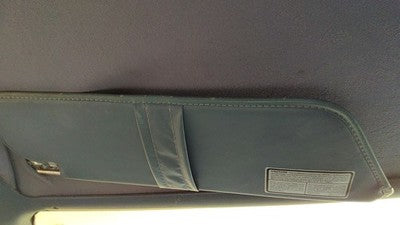 1987 Ford Ranger Driver Left Sun Visor Oem Blue