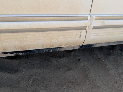 94 Lincoln Town Car Driver Left Front Moulding From Door Oem Trim Strip White Wt