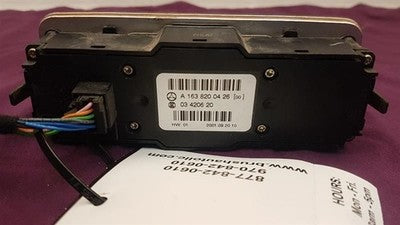 2002 Mercedes Ml500 Rear Window And Fan Control Switch Oem Dash Buttons