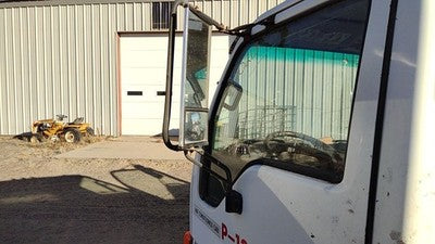 1996 Isuzu Npr Driver Left Side Mirror Door Mounted Oem