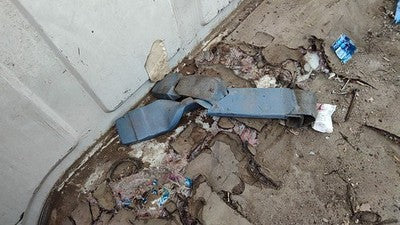 1984 Dodge Ram W250 Passenger Right Front Seat Belt Buckle Receiver Oem Blue