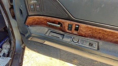 1993 Buick Lesabre Passenger Right Front Door Trim Panel With Switches Blue