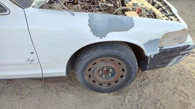 2003-2011 Ford Crown Vic Passenger Right Front Fender Oem White 7W7z16005a