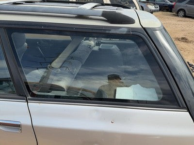 1990-1994 Subaru Legacy Driver Left Rear Quarter Glass Back Side Window Oem