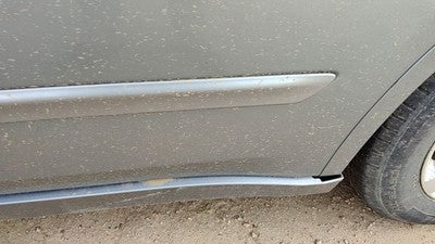 07-12 Nissan Altima Driver Left Rear Moulding From Door Back Trim Strip Gray W40