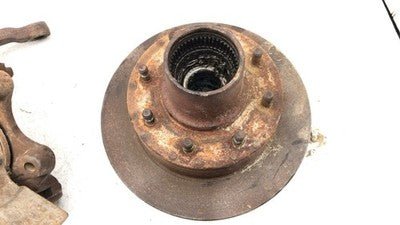 1981-93 Dodge Ram W250 Driver Left Front Spindle Steering Knuckle With Wheel Hub